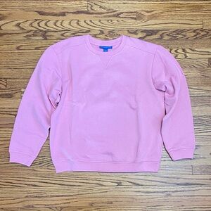 Pink Karen Scott Sport Size M Ladies Sweatshirt
